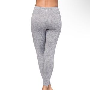 Manduka High Rise Heather Gray Sport Gym Running Dancing Foundation Yoga Legging
